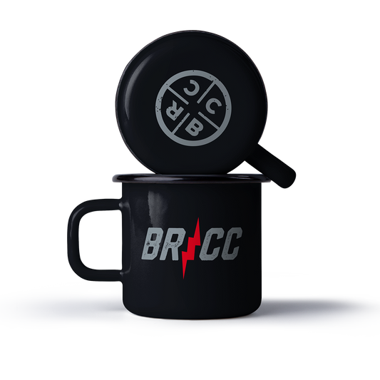 Black Magic Enamel Mug