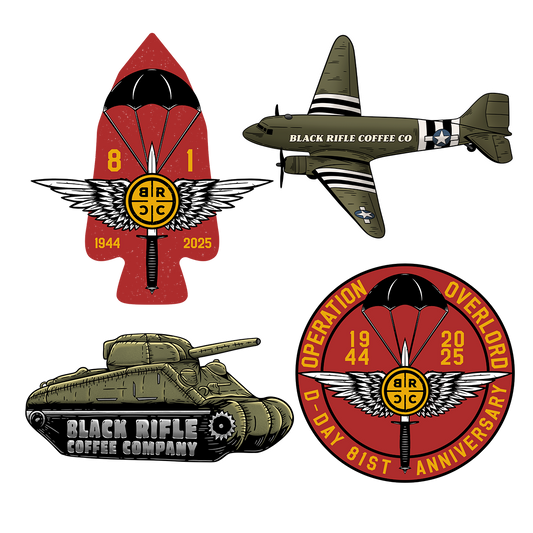 D-Day 81st Anniversary Sticker Pack
