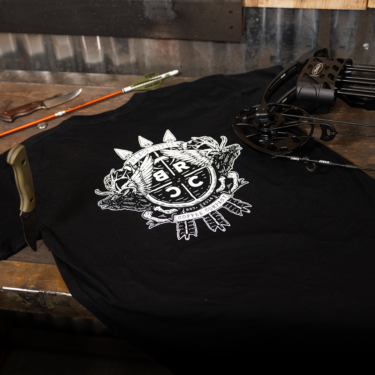 Flying Elk Crest T-Shirt
