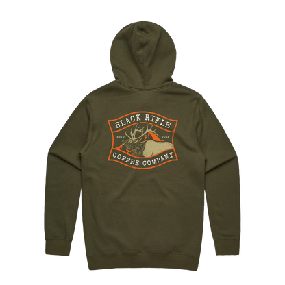 Elk Badge Pullover Hoodie