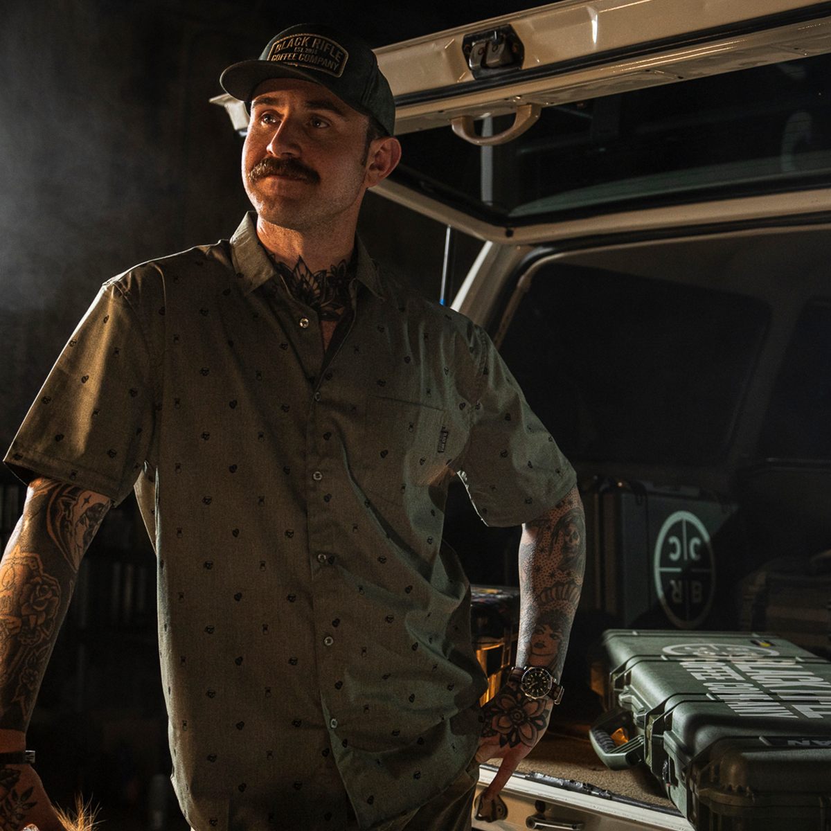 BRCC x Pattern Ops Coffee Culture Button Down