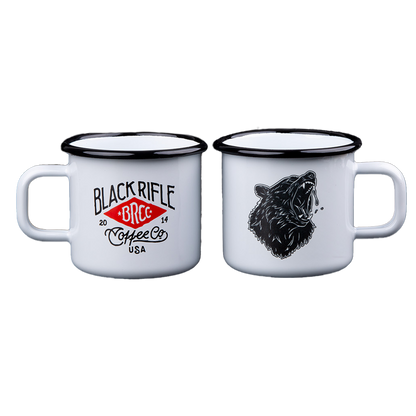 Grizzly Enamel Mug