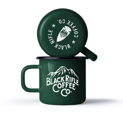 Mountain Enamel Mug