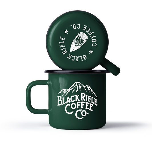 Mountain Enamel Mug