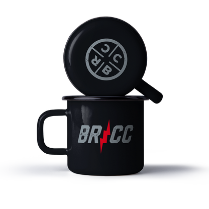 Black Magic Enamel Mug