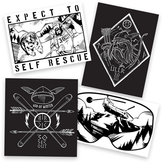 30 Seconds Out x BRCC Sticker Pack 64