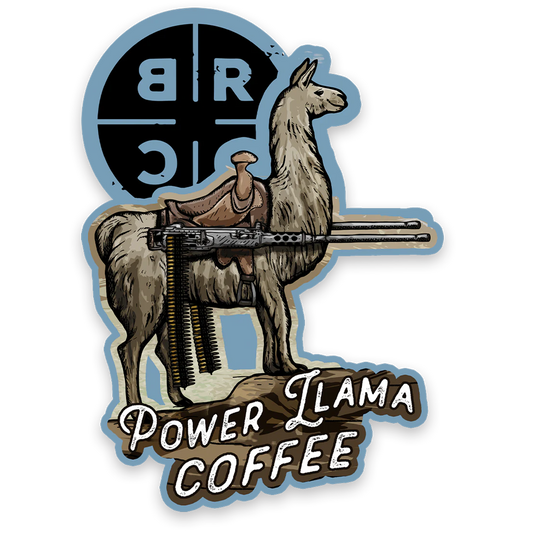 Power Llama 2024 ECS Sticker